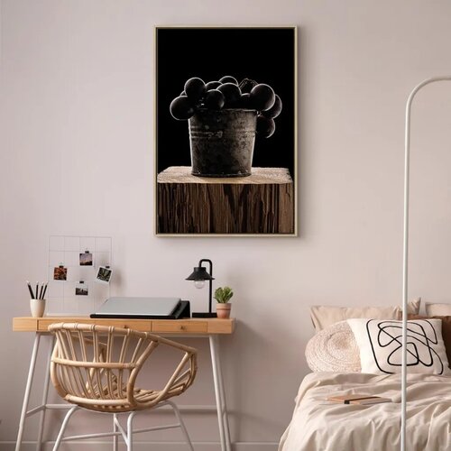  Slika - Juice of Love (1 Part) Vertical 80x120 U prirodnom drvenom okviru Slike