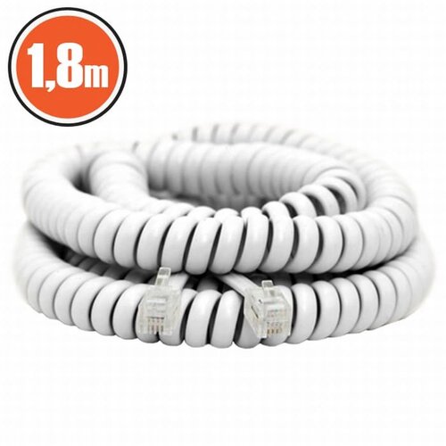 Nexus spiralni telefonski kabel - 4P / 4C - 1,8 m Cene