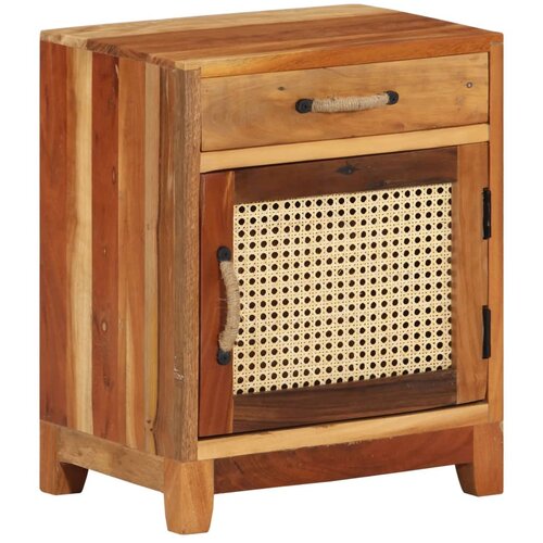 The Living Store Nočna omarica 40x30x50 cm trden predelan les - Nočna Omarica, (21432569) Slike