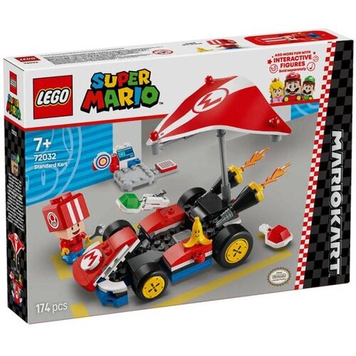 Lego Super Mario Kart Standardni Kart 72032 Cene