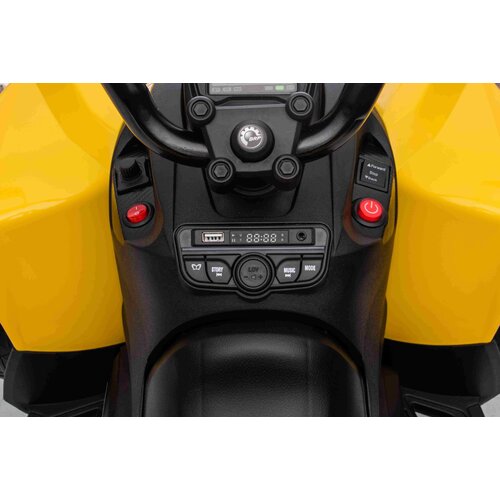  Quad na akumulator Maverick ATV - žuti Slike