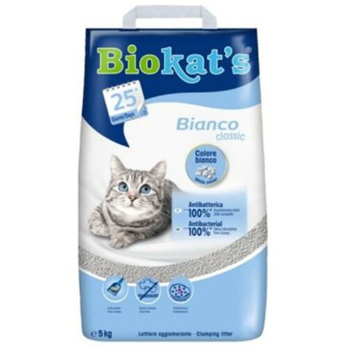 Gimborn biokat's bianco posip za mačke - attracting 5kg Cene