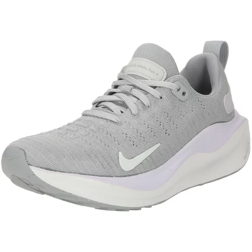 Nike Tenisice za trčanje 'React Infinity Run' siva / pastelno ljubičasta / bijela