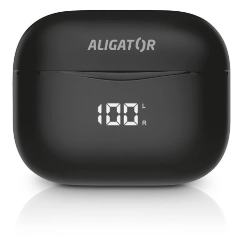 ALIGATOR TWS06 - bežične slu&amp;scaron;alice pods pro 3, 200 mah + 2x 30 mah, IP30, crne Slike