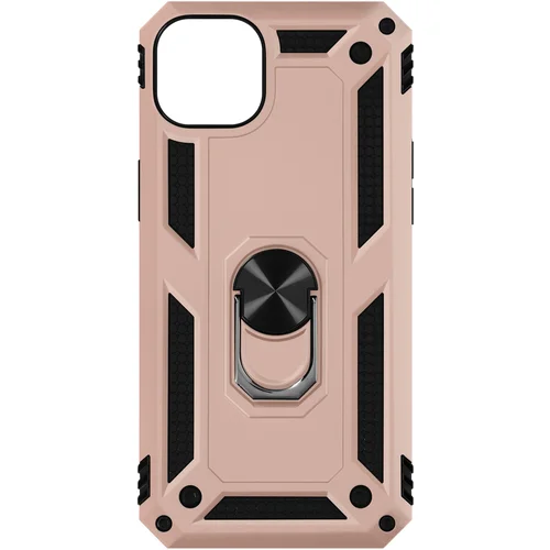 AVIZAR iPhone 15 Shockproof Ring Case, ArmoRing Rose gold serija, (20834409)