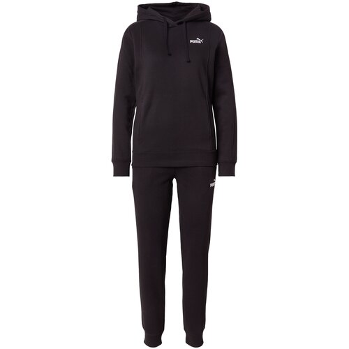 Puma Ženska komplet trenerka Hooded Sweat Suit FL cl, 688162-01, Crna Slike