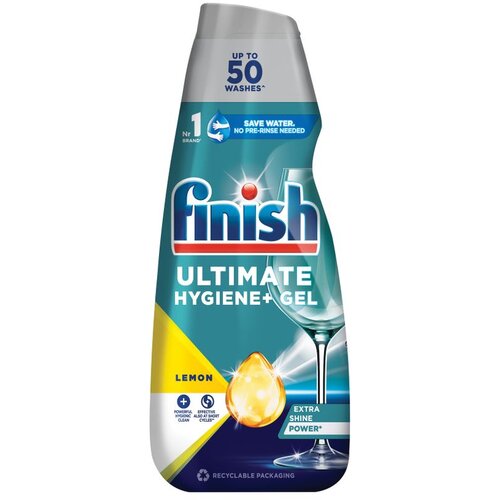Finish Ultimate gel Lemon 1l, sredstvo za strojno pranje posuđa Cene