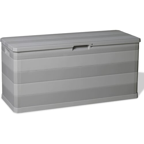 vidaXL Vrtna škatla za shranjevanje 117x45x56 cm siva, (20579970) Cene