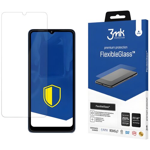 3mk Za&amp;scaron;čitno hibridno steklo FlexibleGlass za T-Mobile T Phone/Revvl 6 5G - Prozorna Slike