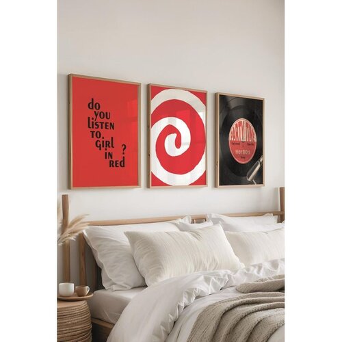 WALLXPERT &Ccedil;-300425 - 3040 set dekorativnih slika (3 komada) Cene