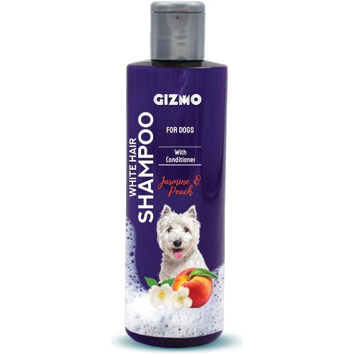 Gizmo &amp;scaron;ampon za pse sa belom dlakom Slike