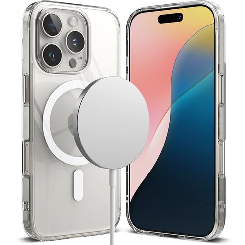 Ringke FUSION MAGNETNI OVITEK ZA IPHONE 16 PRO MAGSAFE CLEAR ADAPTER, (21972515) Cene