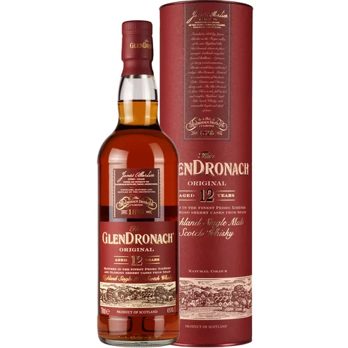 GlenDronach škotski whisky 12YO + GB 0,7 l012523