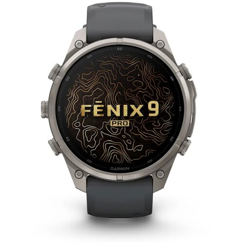Garmin Sat Fenix 9 Pro 47mm inReach/ grafit/crna Slike