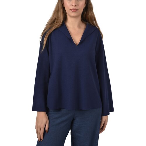 Niu' Puloverji AW25521J007 Modra Cene