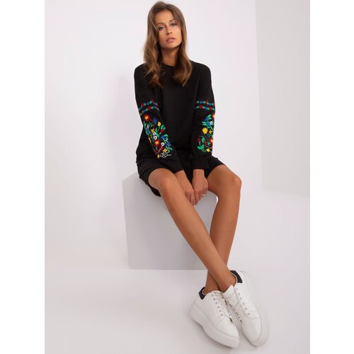 RUE PARIS Dress-RV-SK-8979.94P-black Cene