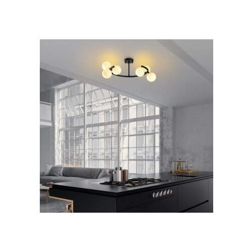 Opviq Luster Luminar-14140, 55x50x30cm, IP20, Crno-bijela Slike