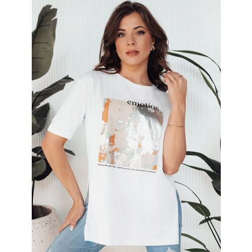 DStreet T-shirt damski EMLOT biały Cene