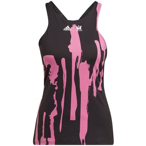 Adidas Sportski top 'Thebe Magugu' fuksija / crna / bijela Cijene