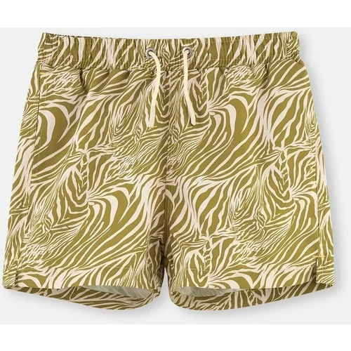 Dagi Swim Shorts - Green - Graphic