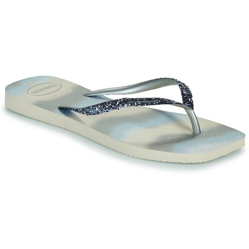 Havaianas Japonke SLIM SQUARE GLITTER PARTY Modra Cene