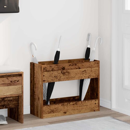  Stalak za ki&amp;scaron;obran Staro drvo 65 x 24 x 50 cm Konstruirano drvo Slike