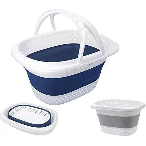  Višenamjenska sklopiva silikonska košara za kupovinu s XXL ručkama Cijene