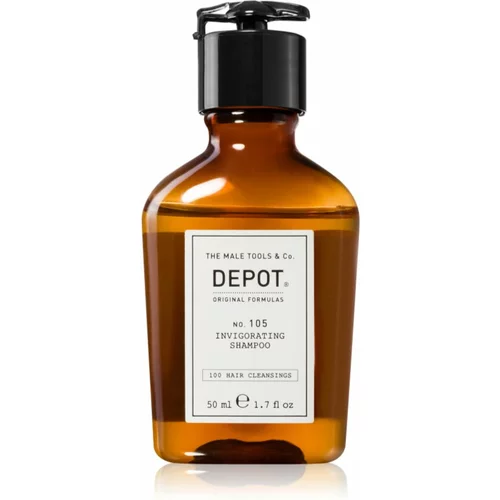 Depot No. 105 Invigorating Shampoo šampon za okrepitev las proti izpadanju las 50 ml