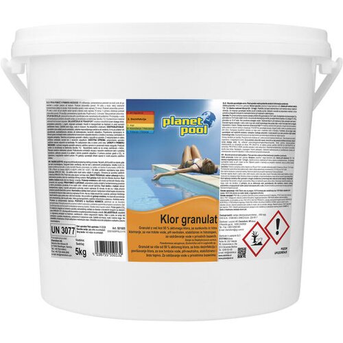 PLANET POOL granule klora (5 kg) Slike