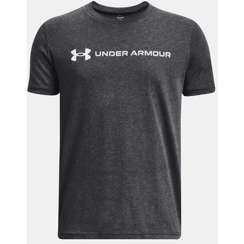 Under Armour Boys' T-shirt UA B LOGO WORDMARK SS