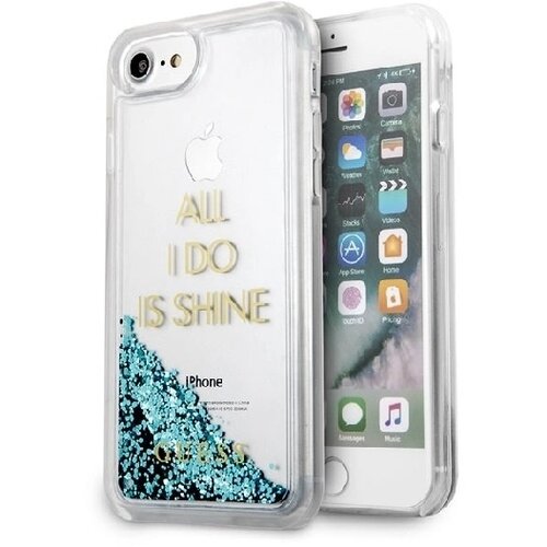 Guess OVITEK CASE ZA IPHONE 6/7/8/SE 2020/2022 MODRE BLE&Scaron;ČICE, (21833673) Cene