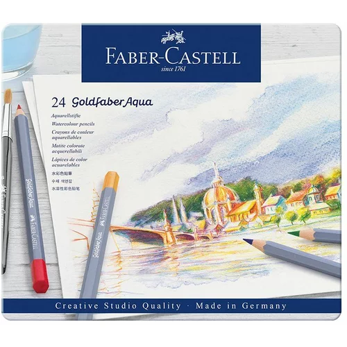 Faber-castell Barvice Faber-Castell Goldfaber Aqua, 24 kosov