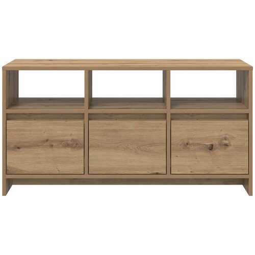  TV komoda 102 x 37,5 x 52,5 cm Hrast artisan Konstruirano drvo Slike
