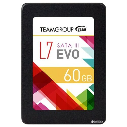 Team Group SSD SATA3 60GB Team L7 Evo 460/200MB/s T253L7060GTC101 Slike