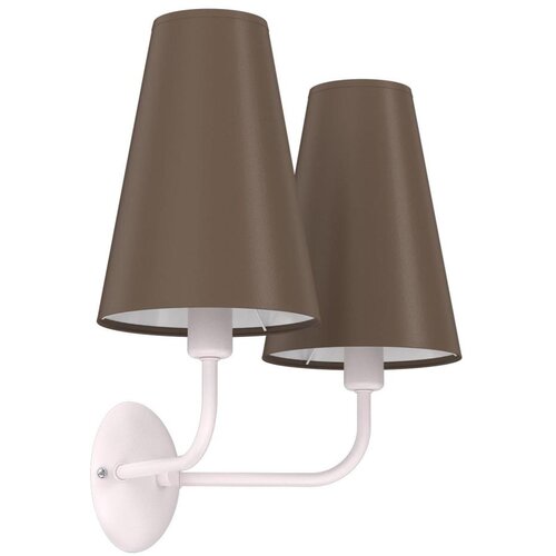  Zidna lampa TORTOLA 2xE14/15W/230V braon/krem Cene