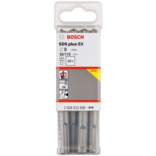 Bosch Hamer burgija SDS plus-3 2608831115, 8 x 50 x 110 mm Slike