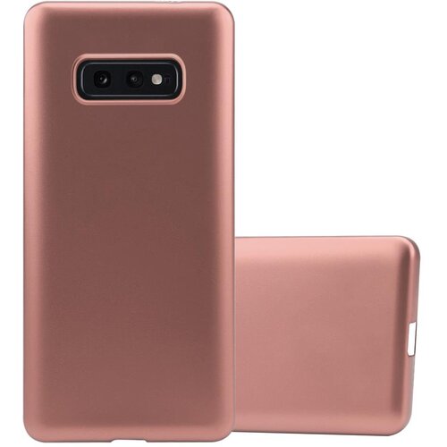 Cadorabo CARE, združljiv s Samsungom v kovinskem rosă &permil; Gold - za&scaron;čitni pokrov iz fleksibilnega silikona TPU, (20592174) Cene
