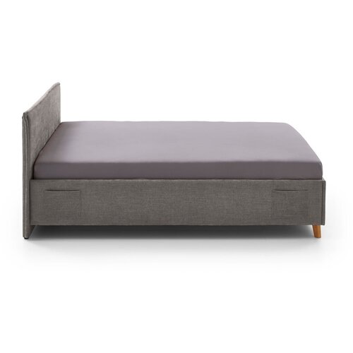 Meise M&amp;ouml;bel Sivi dječji krevet s prostorom za odlaganje 140x200 cm Fun &amp;ndash; Slike