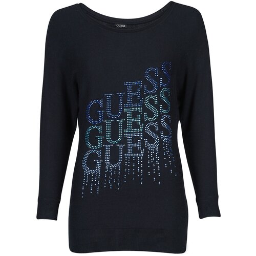 Guess CLAUDINE BAT SLEEVE SWTR Crna Cijene