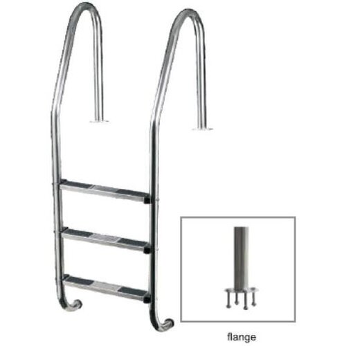 F-F Merdevine Standard 3 stepenika AISI 304 gum step Flan&scaron;a - EKO Cene