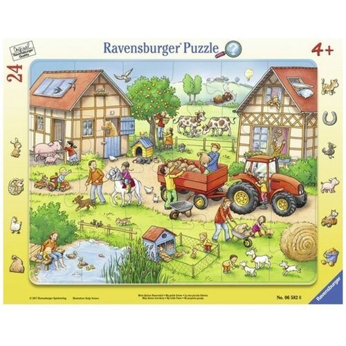 Ravensburger puzzle (slagalice) - Moja mala farma RA06582 Slike