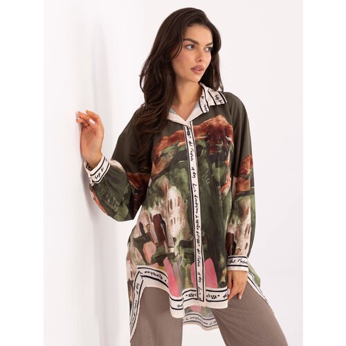 RUE PARIS Shirt-IT-KS-18729.12-khaki Slike