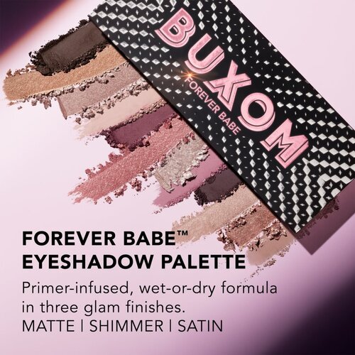 Buxom FOREVER BABE EYESHADOW PALETTE paleta sjenila za oči 11,4 g Slike