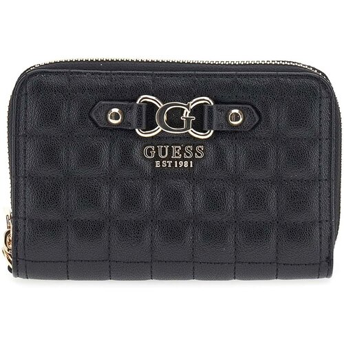 Guess Denarnice Nadira Slg Medium Double Zip Črna Slike