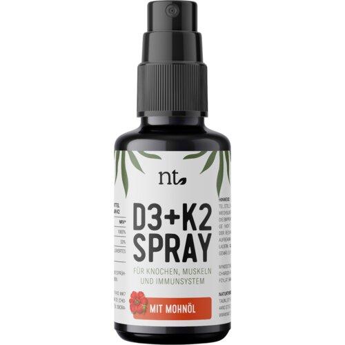 Naturtheke GmbH Vitamin D3 + K2 Spray - mak Slike