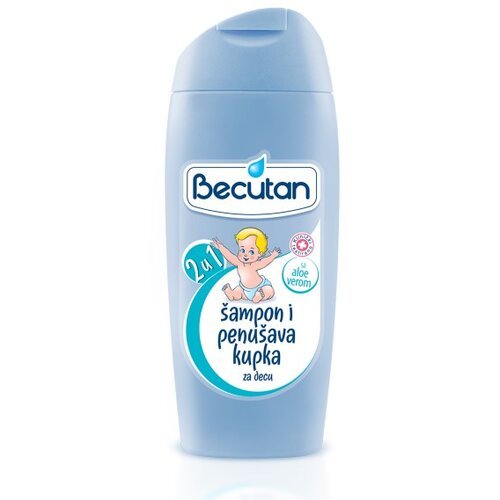 Becutan šampon i penušava kupka za decu 200ml Slike