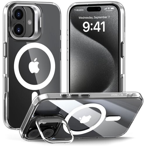 TECH-PROTECT MAGSTAND OVITEK MAGSAFE ZA IPHONE 16 Z MAGNETOM, (5000302730) Slike