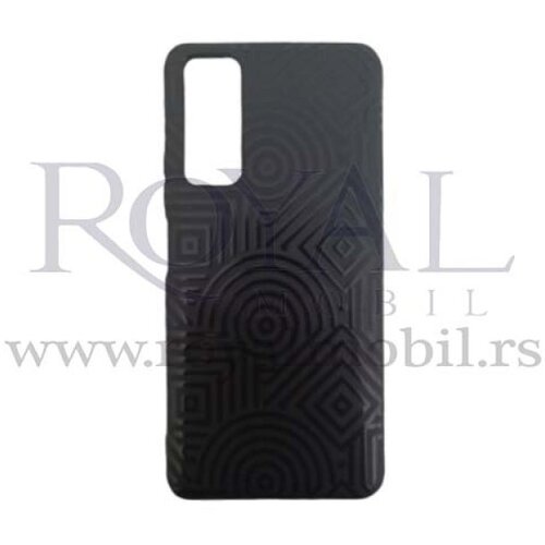  futrola soft print geometrik No9 za huawei p smart 2021 / Y7a crna Slike