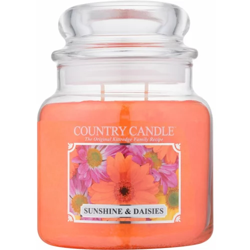 Country Candle Sunshine & Daisies mirisna svijeća 453 g