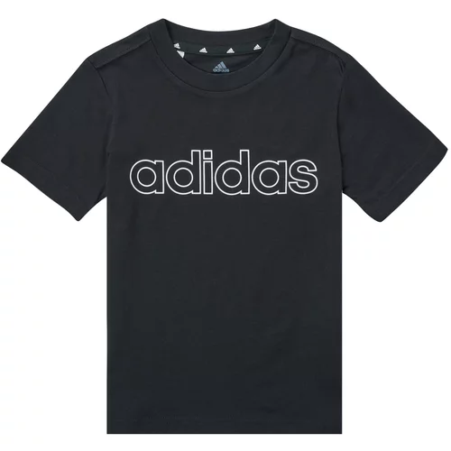 Adidas Majice s kratkimi rokavi SAMINA Črna